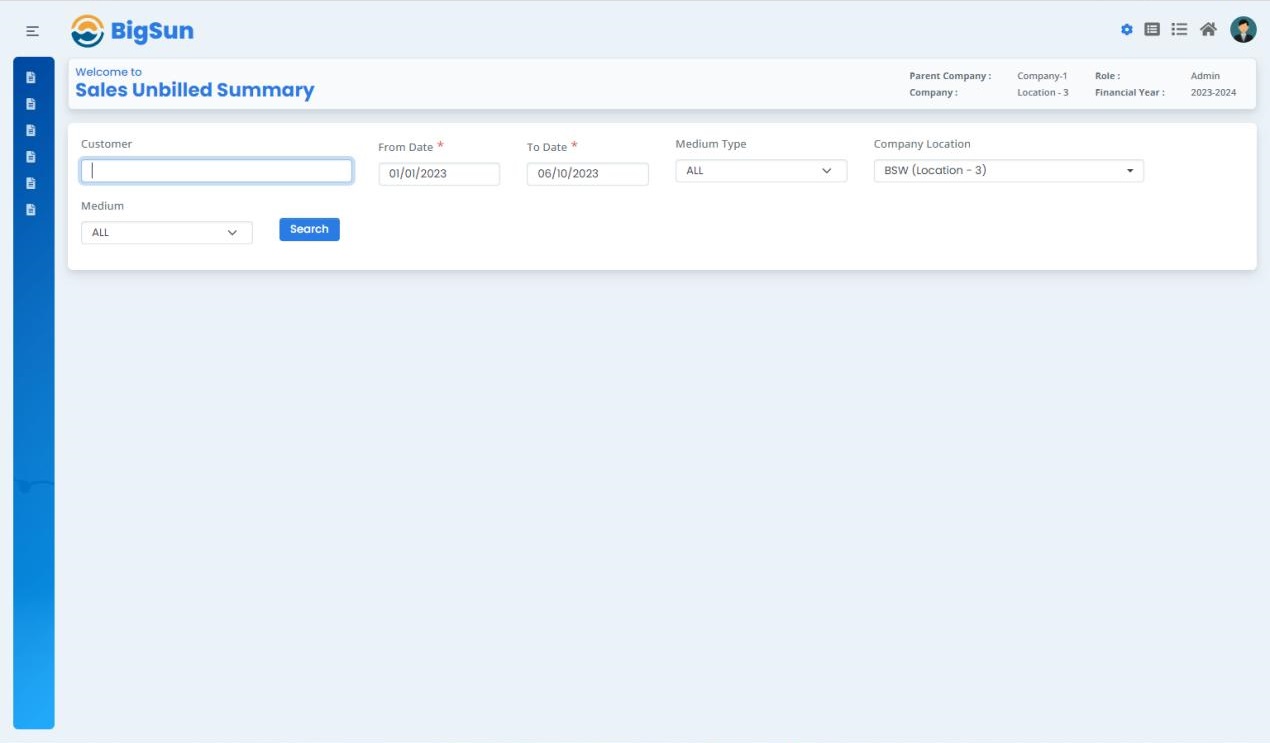 Unbilled Reports