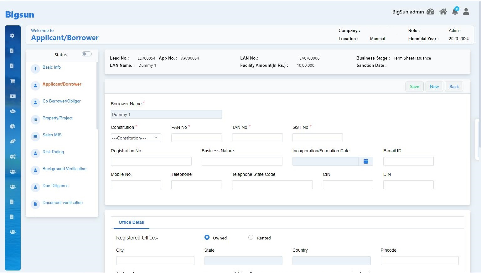 Automated LOS processing